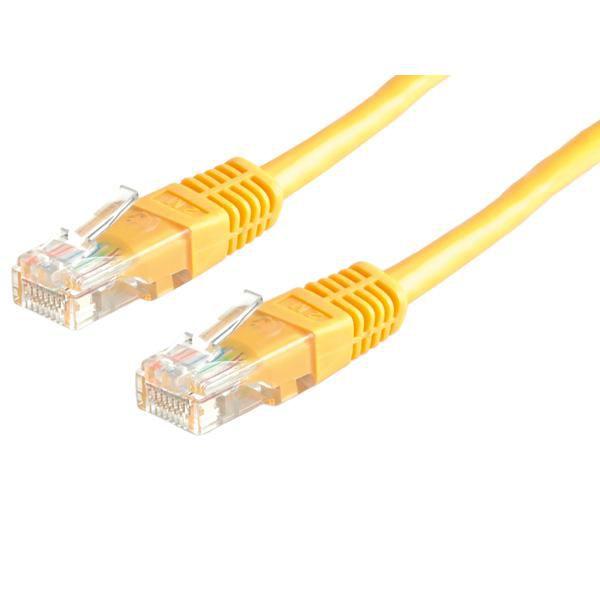 Roline PatchCord, UTP, Kat. 5e, 2m, geltona (21.15.0542)
