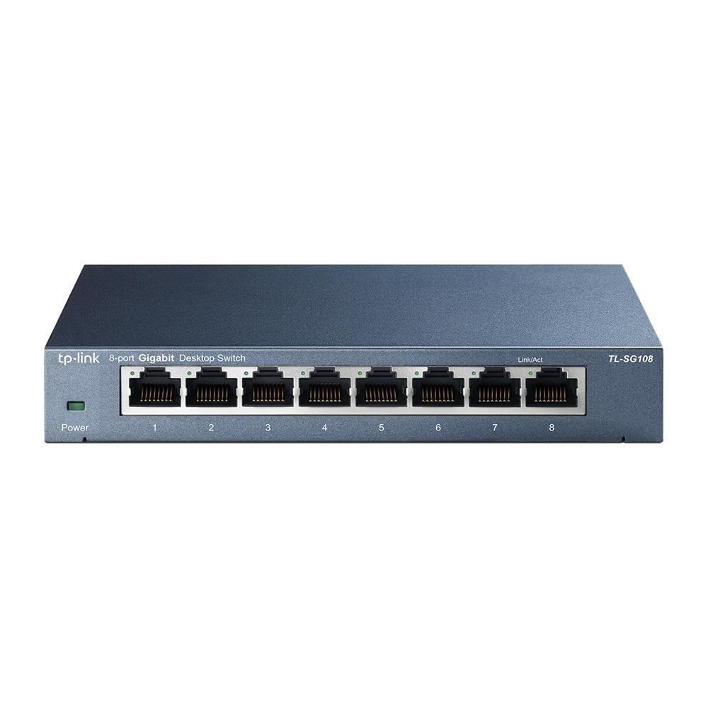 Šakotuvas TP-LINK TP-LINK komutatorius TL-SG108 TLSG108 (TL-SG108)