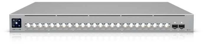 Šakotuvas Ubiquiti UniFi Pro XG 24 PoE valdomas L2/L3 10G Ethernet (100/1000/10000) Maitinimas per Ethernet (PoE) 1U Pilkas