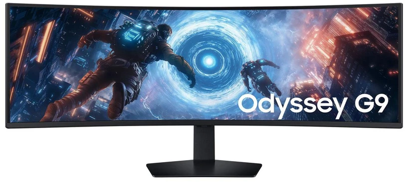 Monitorius Samsung | LS49FG910EUXEN | 49 " | VA | DQHD | 32:9 | 144 Hz | 1 ms | 5120 x 1440 pikselių | 350 cd/m² | HDMI jungtys quantity 2 | Juodas