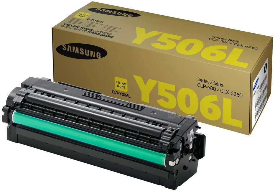 Toneris Samsung CLT-Y506L Geltonasis originalas (CLT-Y506L / ELS)
