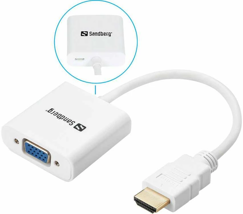 Sandberg HDMI į VGA keitiklis