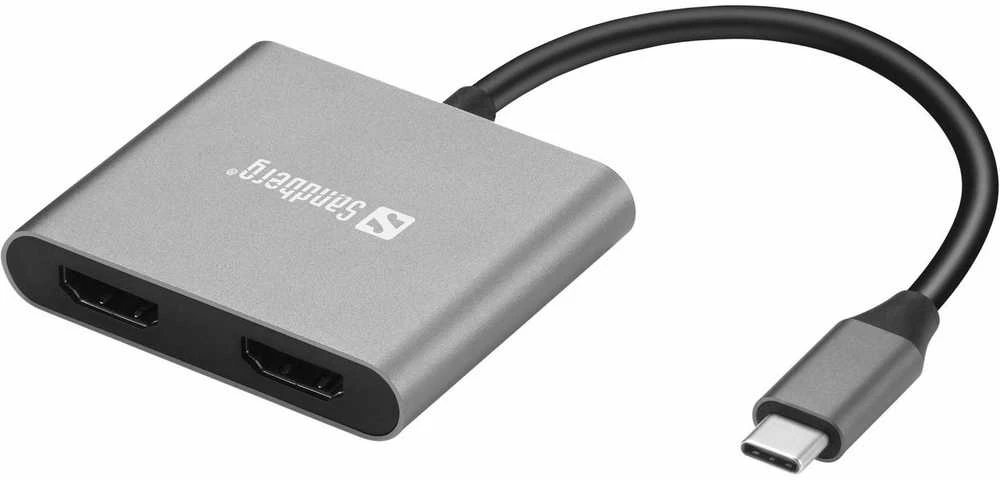 Sandberg USB-C Dock 2xHDMI+USB+PD