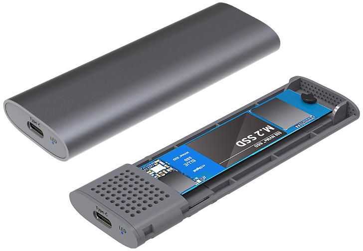 Kieszeń CoreParts CoreParts MSUB3304 obudowa do dysków twardych Obudowa HDD/SSD Juodas