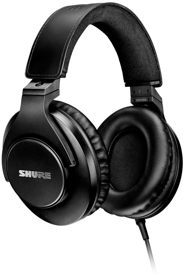 Shure SRH440A-EFS ausinės, juodos spalvos