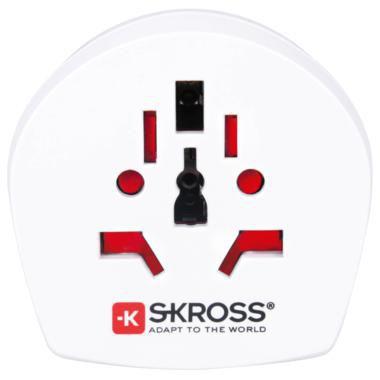 „Skross“ kelioninis adapteris „Combo world Great Britain“ – išvestis, tipas JK kištukas (1.500231-E)