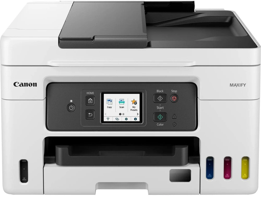 Spausdintuvas rašalinis Canon MAXIFY GX4050 MFP Spalv. refillable A4 350lap 33.6Kbps USB2.0 LAN WiFi