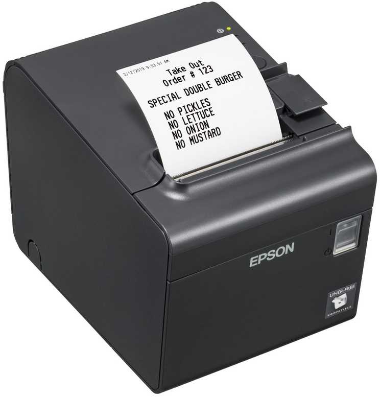 Etikečių spausdintuvas Epson TM-L90LF (688) Etikečių spausdintuvas bezpośrednio termiczny 203 x 203 DPI 90 mm/s przewodowa przewodowa sieć LAN (C31C412688)