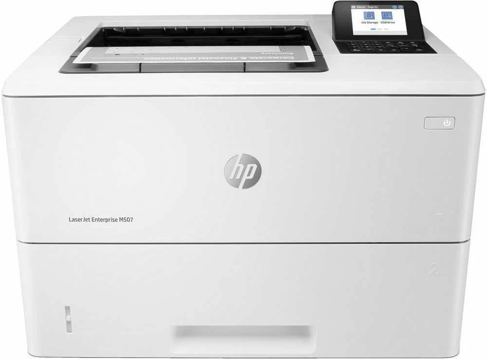 HP LaserJet Enterprise M507dn, Juodas and baltas, Spausdintuvas for