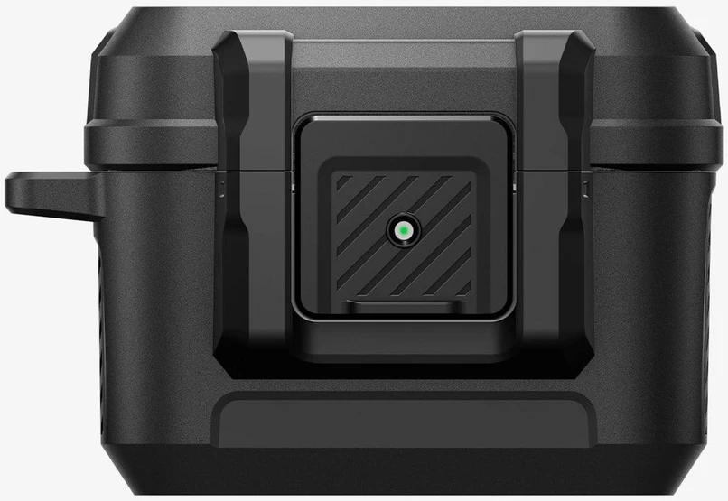 Dėklas Spigen Lock Fit, matte juodas - AirPods Pro 3