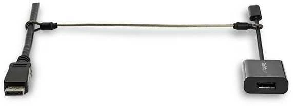 „StarTech SECURITY TETHER CABLES“ 20 PAKUOTĖS / PLIENINIŲ KABELIŲ / ADAPTERINIŲ PRIEŠIŲ