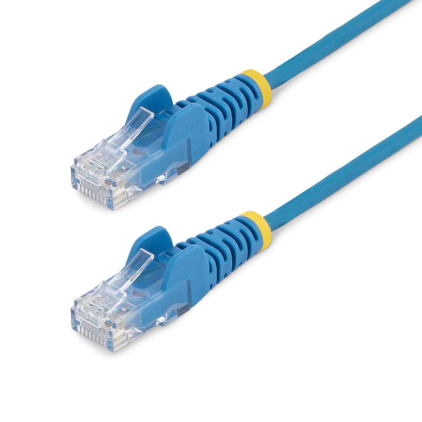 StarTech STARTECH.COM 2,5m Cat6-Kabelis - Schlankes Cat6-Patchkabel - Blau - Snagless-RJ45-Steckverbinder - LSZH - 28 AWG Kupferdraht