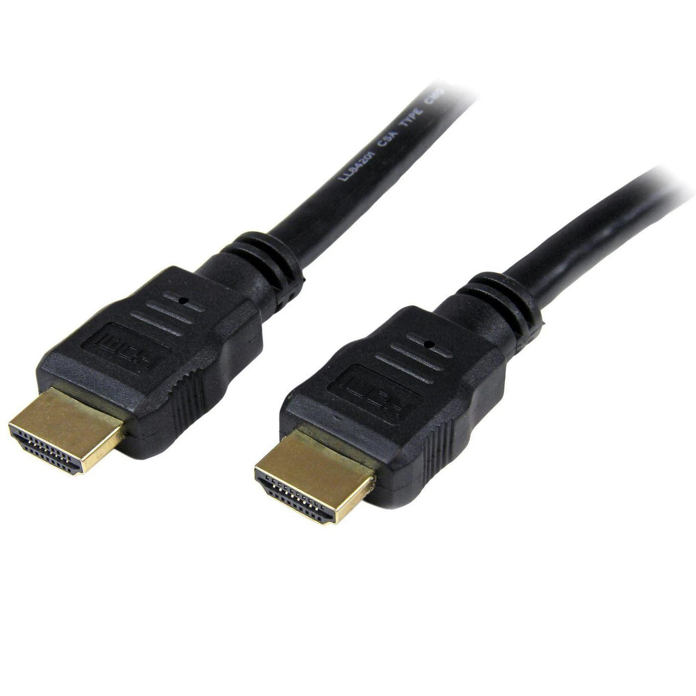 HDMI kabelis su auksuotomis jungtimis