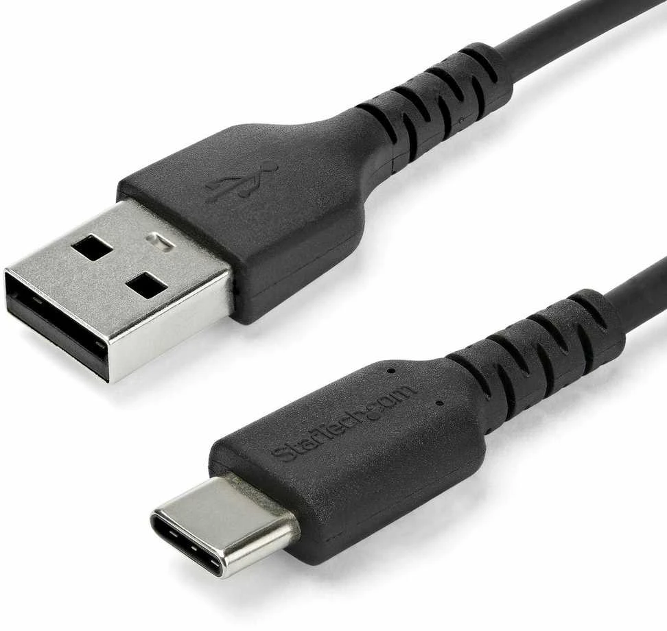 Kabelis USB StarTech USB-A - USB-C 2 m Juodas (RUSB2AC2MB)