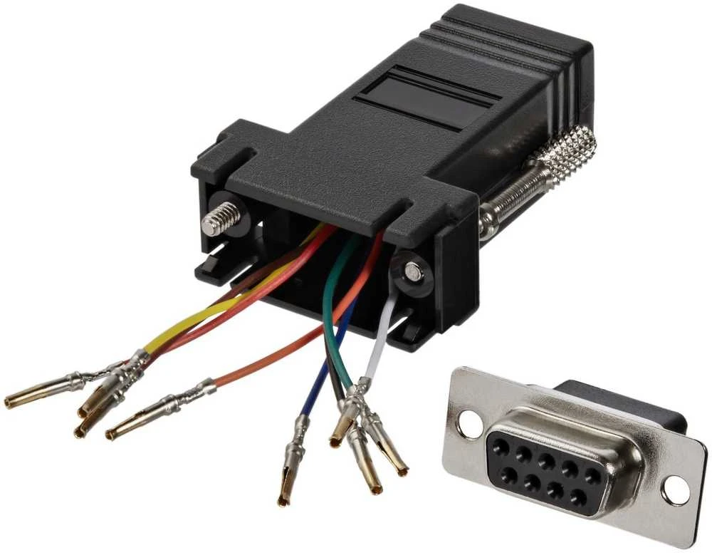 „StarTech DB9“ (moteris) į RJ-45 (moteris) (GC98FF)