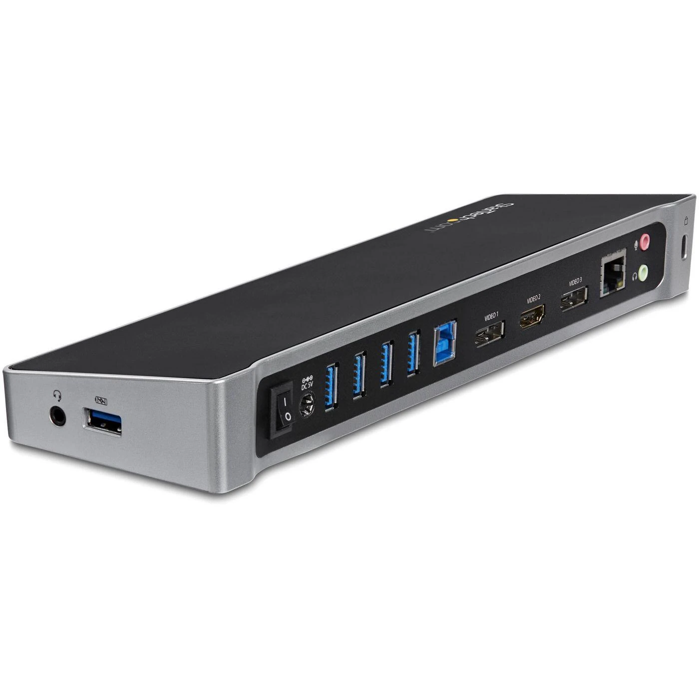 StarTech USB 3.0 doko stotelė iš galinės pusės