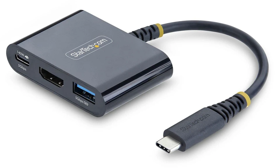 StarTech Usb-C To Hdmi Multiport Adapteris With 140W Pd
