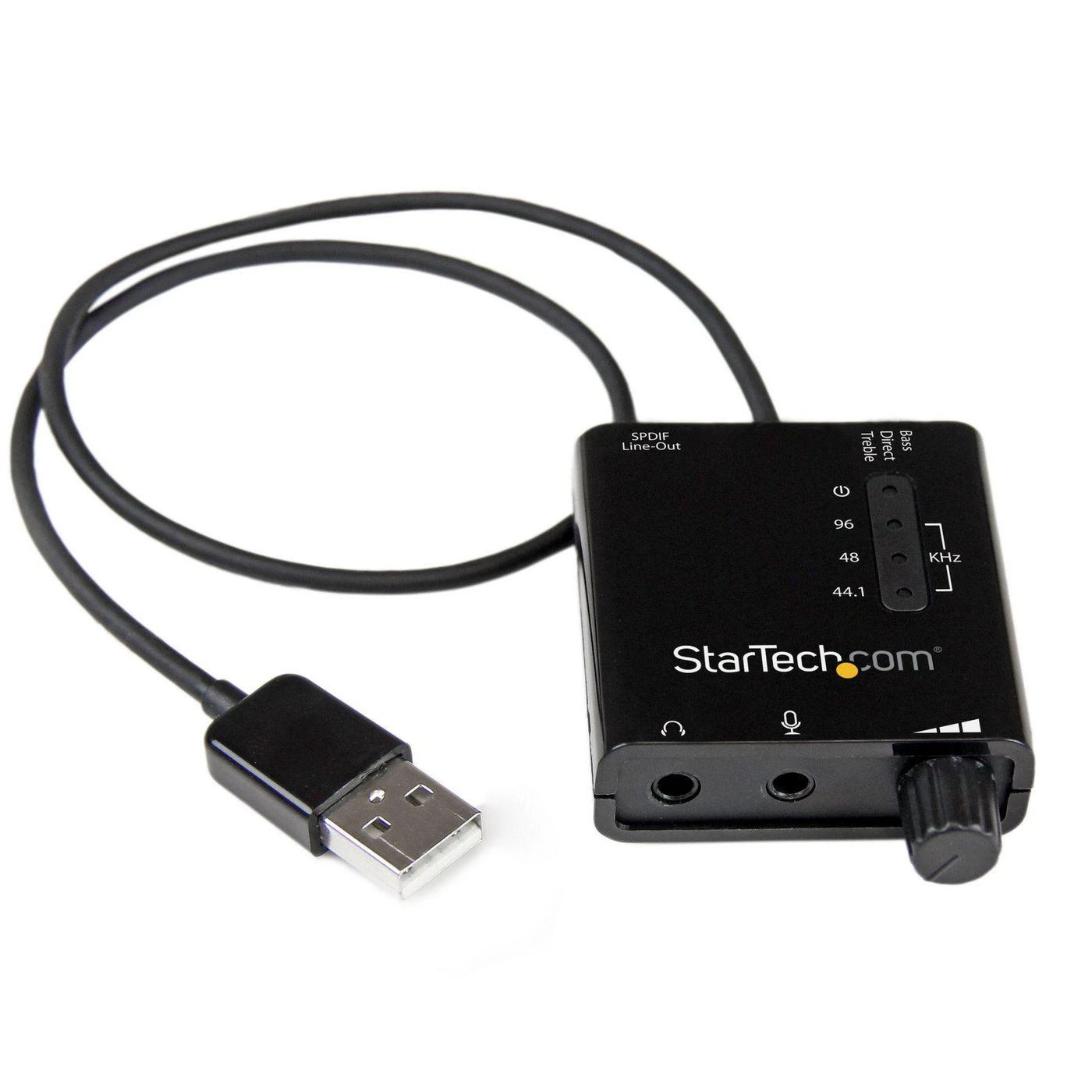 StarTech USB garso plokštė su garsumo reguliatoriumi