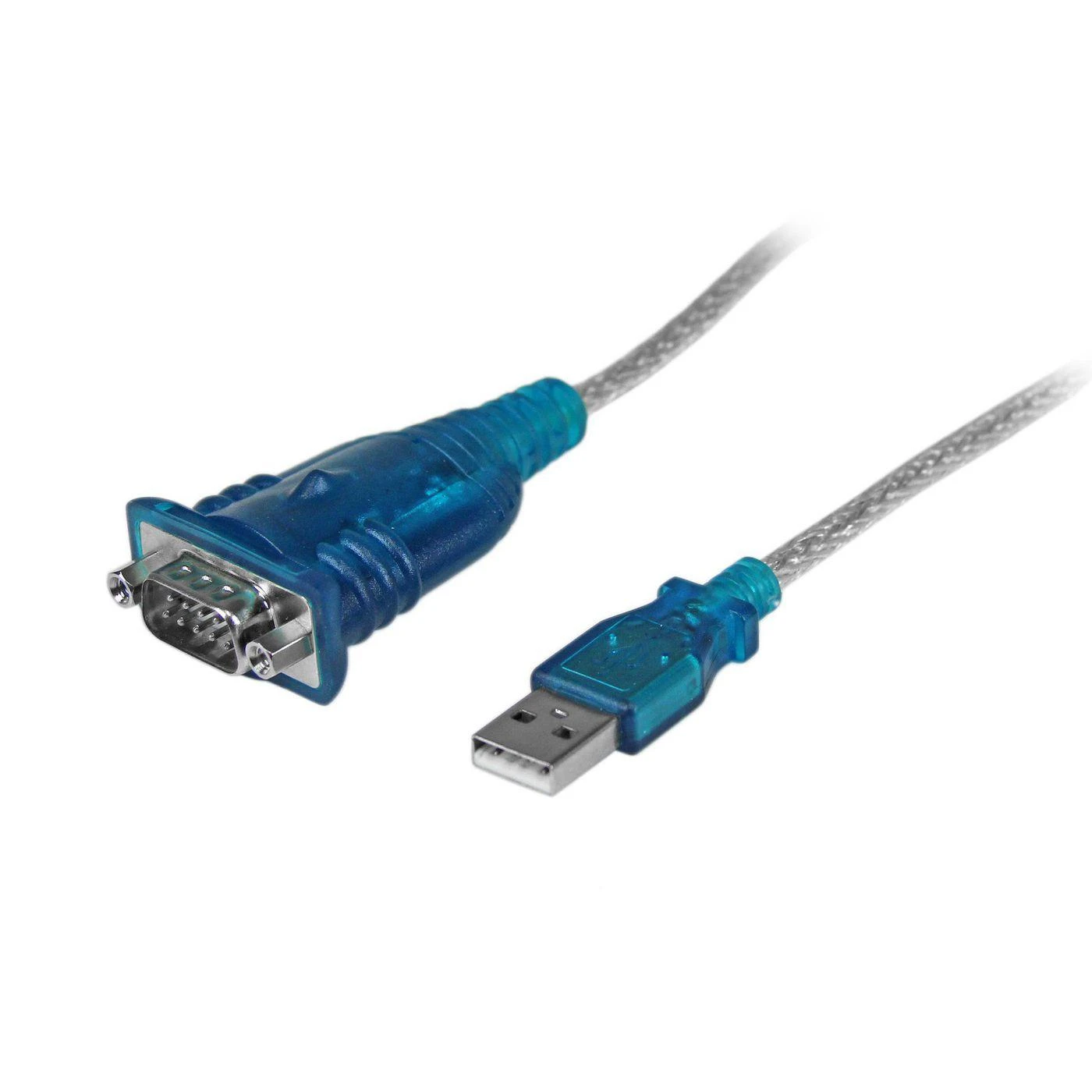 Kabelis USB StarTech USB-A – DB-9 0,4 m Permatomas (ICUSB232V2)