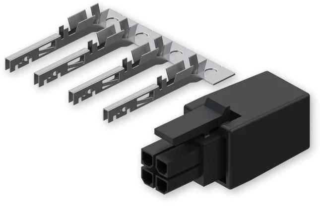 TELTONIKA 4-PIN PLUG WITH CONTACT TERMINALS