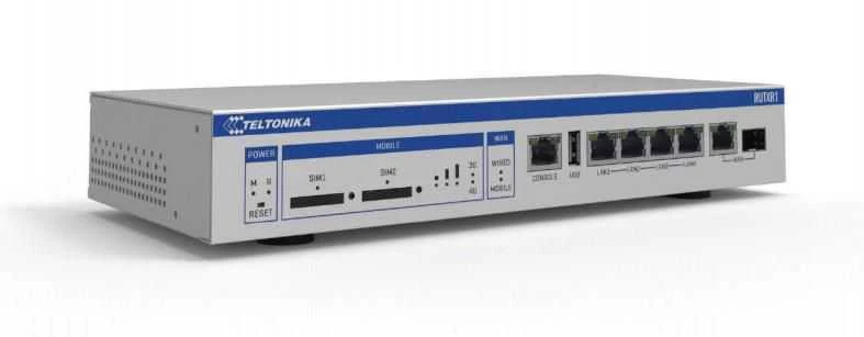Šakotuvas Teltonika RUTXR LTE Maršrutizatorius | Enterprise Rack-Mountable SFP/LTE Maršrutizatorius | RUTXR1 | 802.11ac | 867 Mbit/s | 10/100/1000 Mbit/s | Ethernet LAN (RJ-45) jungtys 4xLAN jungtys, 1xSFP port, 1xWAN port | MU-MiMO Yes | 4G | 1