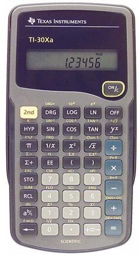 „Texas Instruments“ – mokslinis skaičiuotuvas TI-30Xa