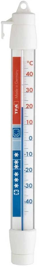 TFA stiklinis termometras su temperatūros skalės indikacija