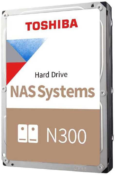 Toshiba N300 (didmeninė prekyba) 16 TB 3,5 colio SATA III (6 Gb/s) serverio diskas (HDWG51GUZSVA)