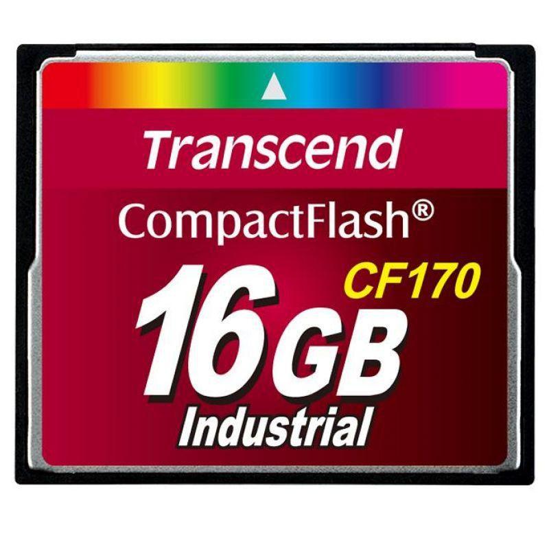 Atminties kortelė „Transcend“ kompaktiška „Flash“ atmintinė 16 GB 170 kartų