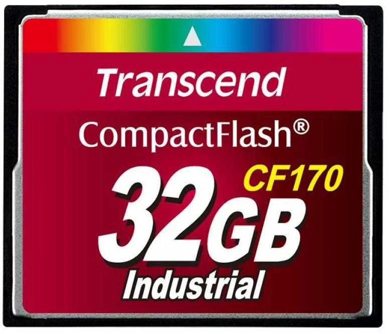 Transcend 32GB CompactFlash Industrial atminties kortelė