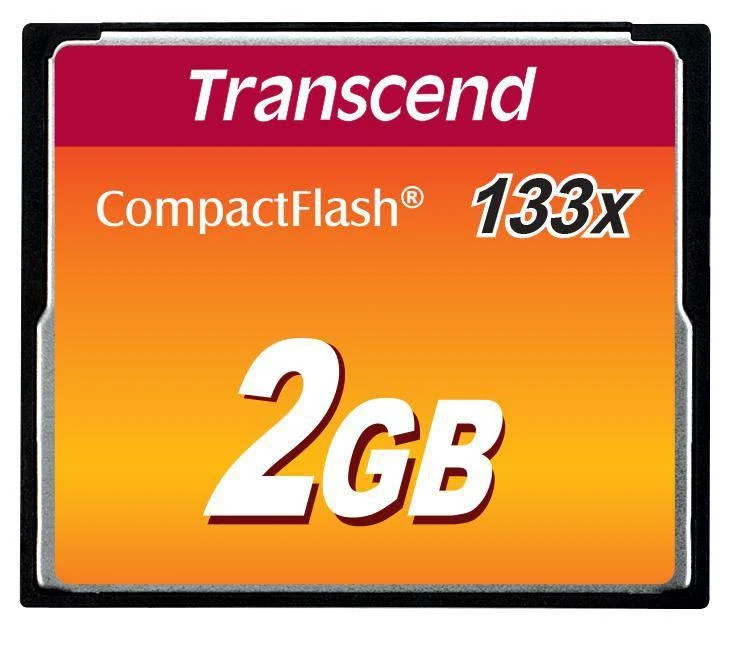 TRANSCEND CompactFlash 2GB MLC atminties kortelė
