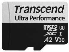 Atminties kortelė TRANSCEND 128GB Micro SD su adapteriu UHS-I U3 A2