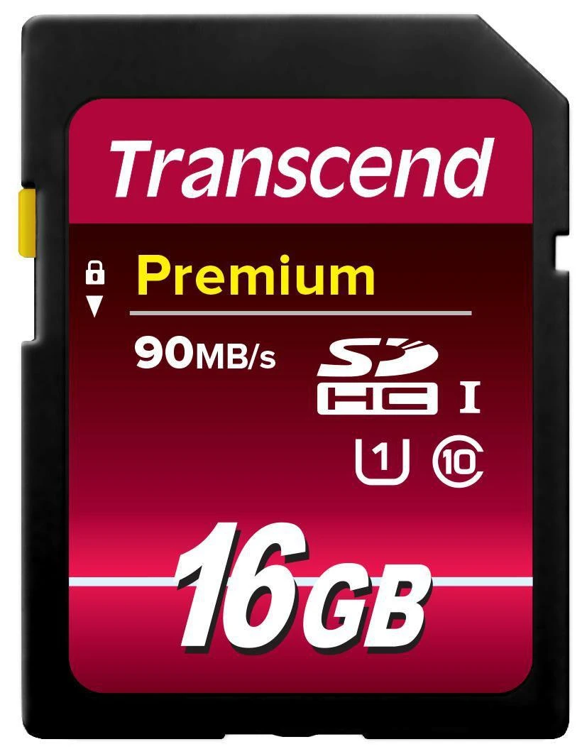 Atminties kortelė Transcend SDHC 16GB 10 klasės UHS-I 400x Premium