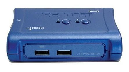 TRENDNET 2 prievadų USB KVM jungiklio rinkinys