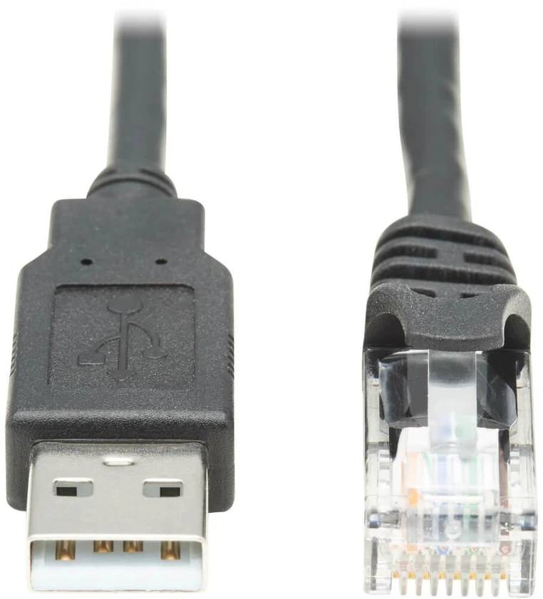 Tripp Lite Eaton USB-A TO RJ45 ROLLOVER Žaidimų konsolė
