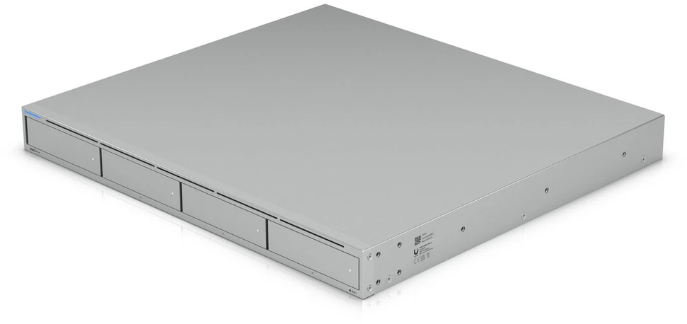 Serveris Ubiquiti UNAS-Pro-4 | Serwer NAS | 4x HDD, 2x M.2 NVMe, 10Gbps