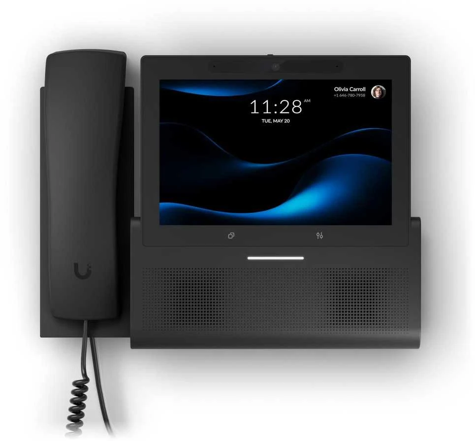 Telefonas Ubiquiti Ubiquiti G3 Touch Wall telefon VoIP Juodas Wi-Fi