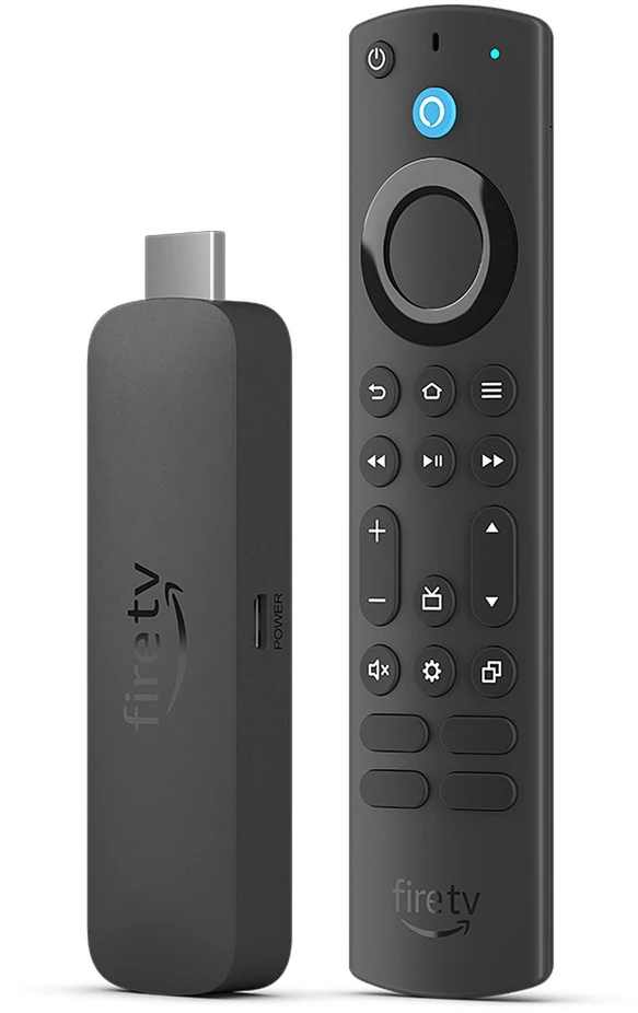 Išmanusis televizijos priedėlis „Amazon Fire TV Stick 4K Max“ su „Wi-Fi 6E“ ir „Ambient TV“ funkcija