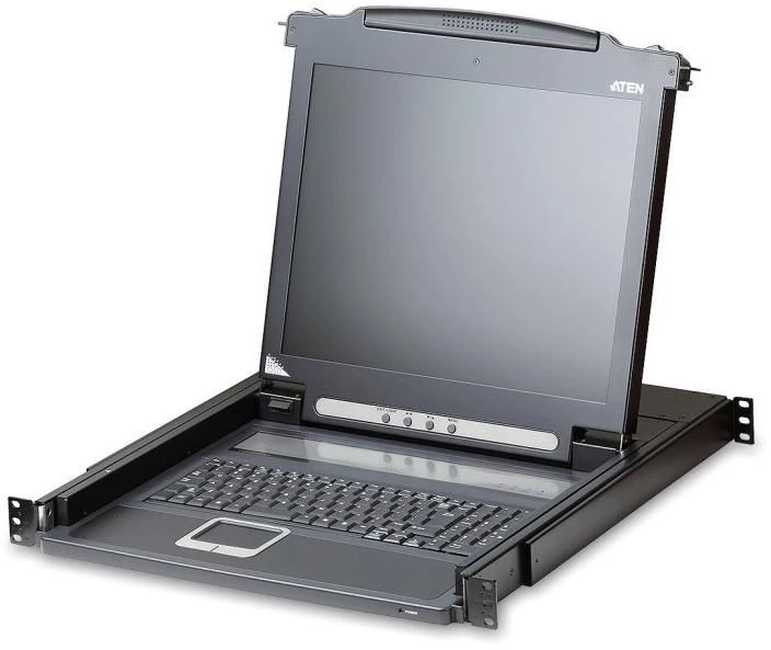 Valiklis Konsolė KVM Athens Konsolė KVM ATEN CL1000M, LCD 43 cm, VGA, PS/2, JK ekranas