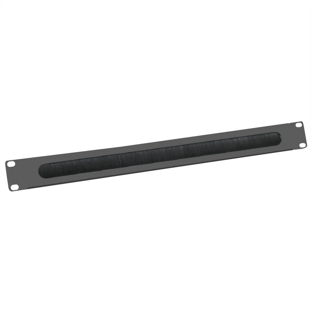 VALUE 26.99.0315, Kabelių valdymo skydelis, Juoda, Metalas, 1U, 48,3 cm (19"), 206,8 g