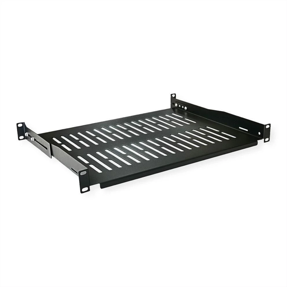 Value Nośnik urządzeń 19-calowy 485 x 350mm max. 25kg juoda (26.99.0402)