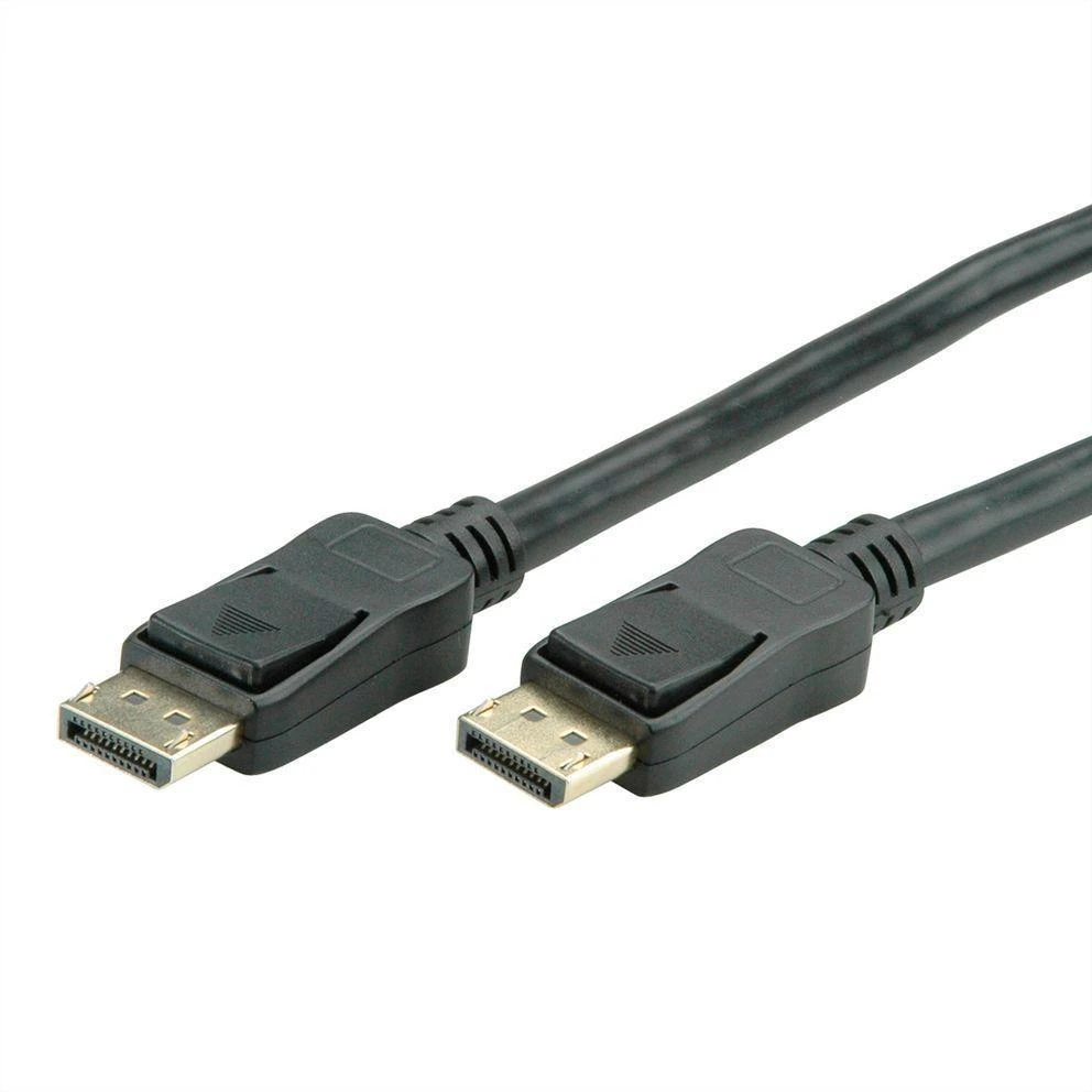 DisplayPort kabelis su fiksavimo mechanizmu