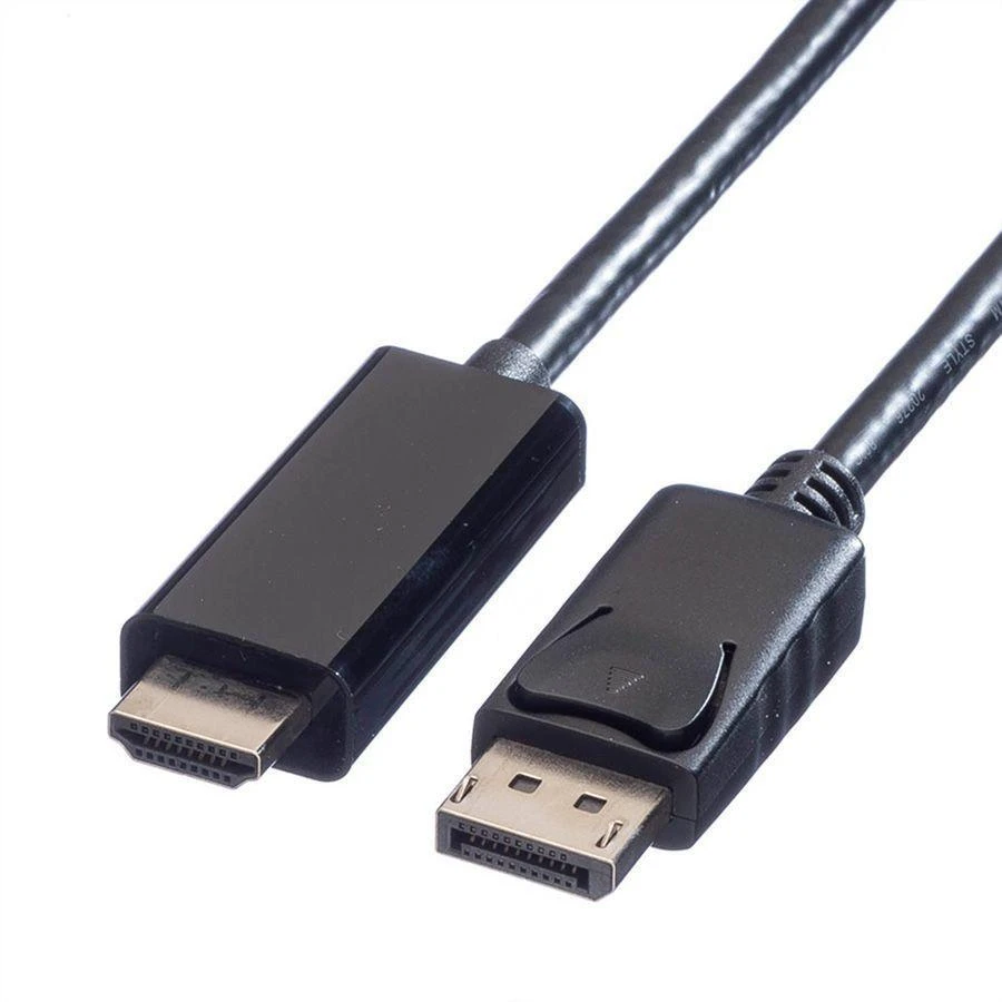 Kabelis Value DisplayPort - HDMI 1m juoda (11.99.5785)