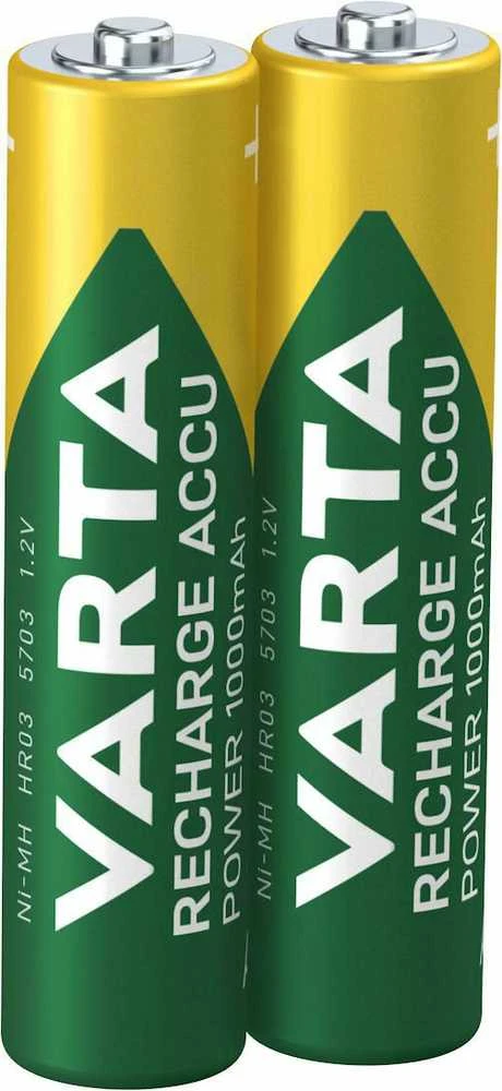Varta AAA Įkraunami Elementai R3 1000mAh Ready 2 use 2vnt