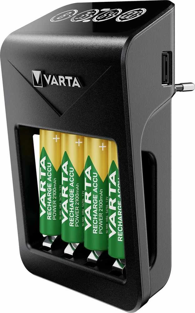 Blow VARTA LCD PLUG+4xAA 2100mAh įkroviklis