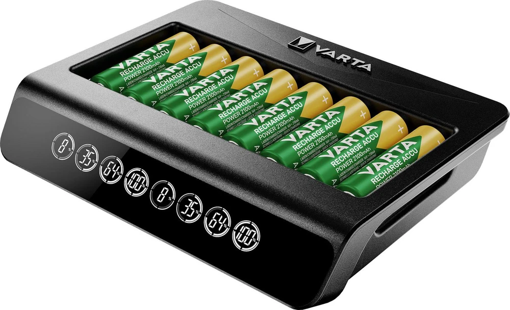 Varta 8 AA/AAA elementų kroviklis LCD Multi Charger Plus 57681