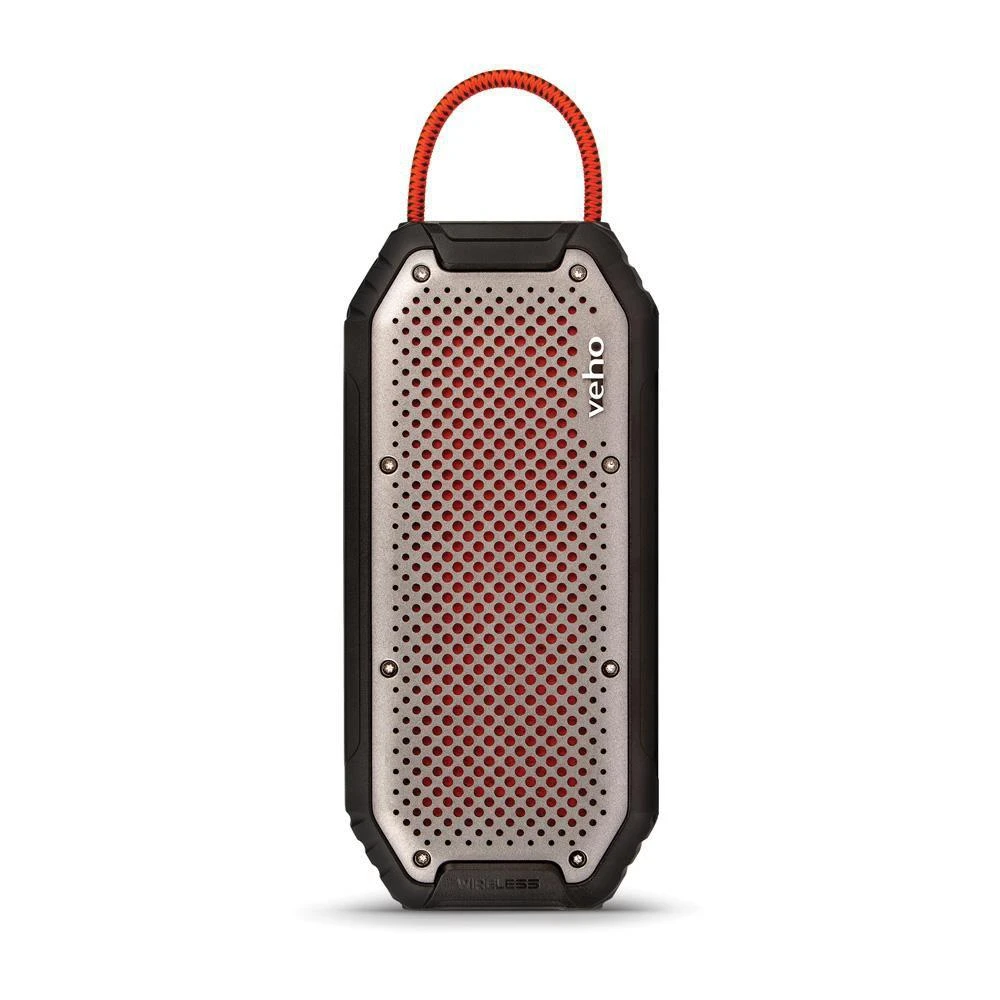 Garsiakalbis Veho MX-1 Rugged BT speaker Juodas, Sidabrinė