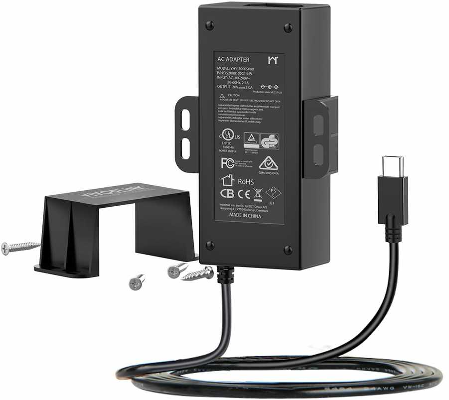 Įkroviklis VivoLink VLUSBCPWR100 USB-C PD 100W (100W USB-C PD Charger inc. EU)