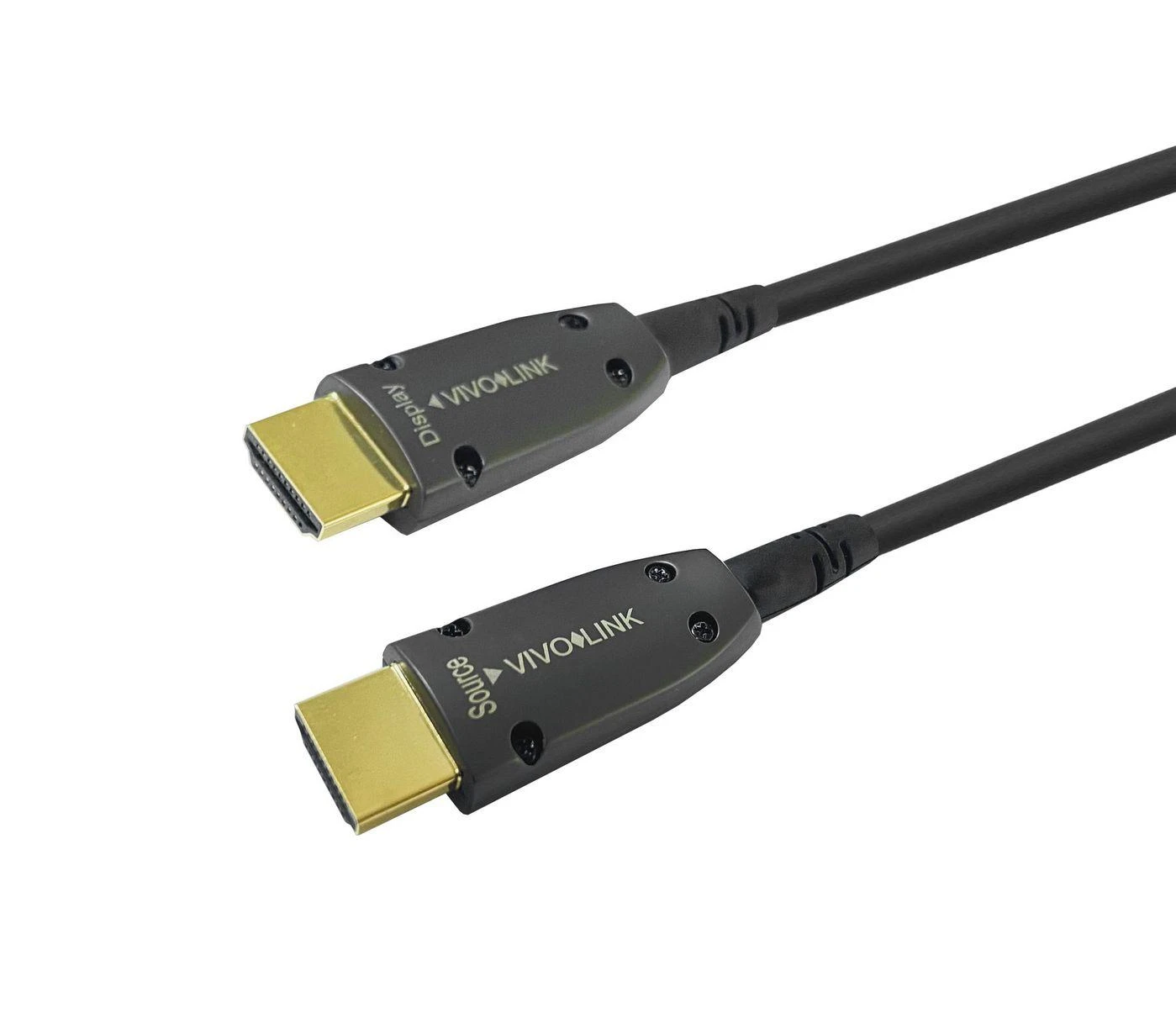 VivoLink optinis HDMI kabelis su Source ir Display jungtimis