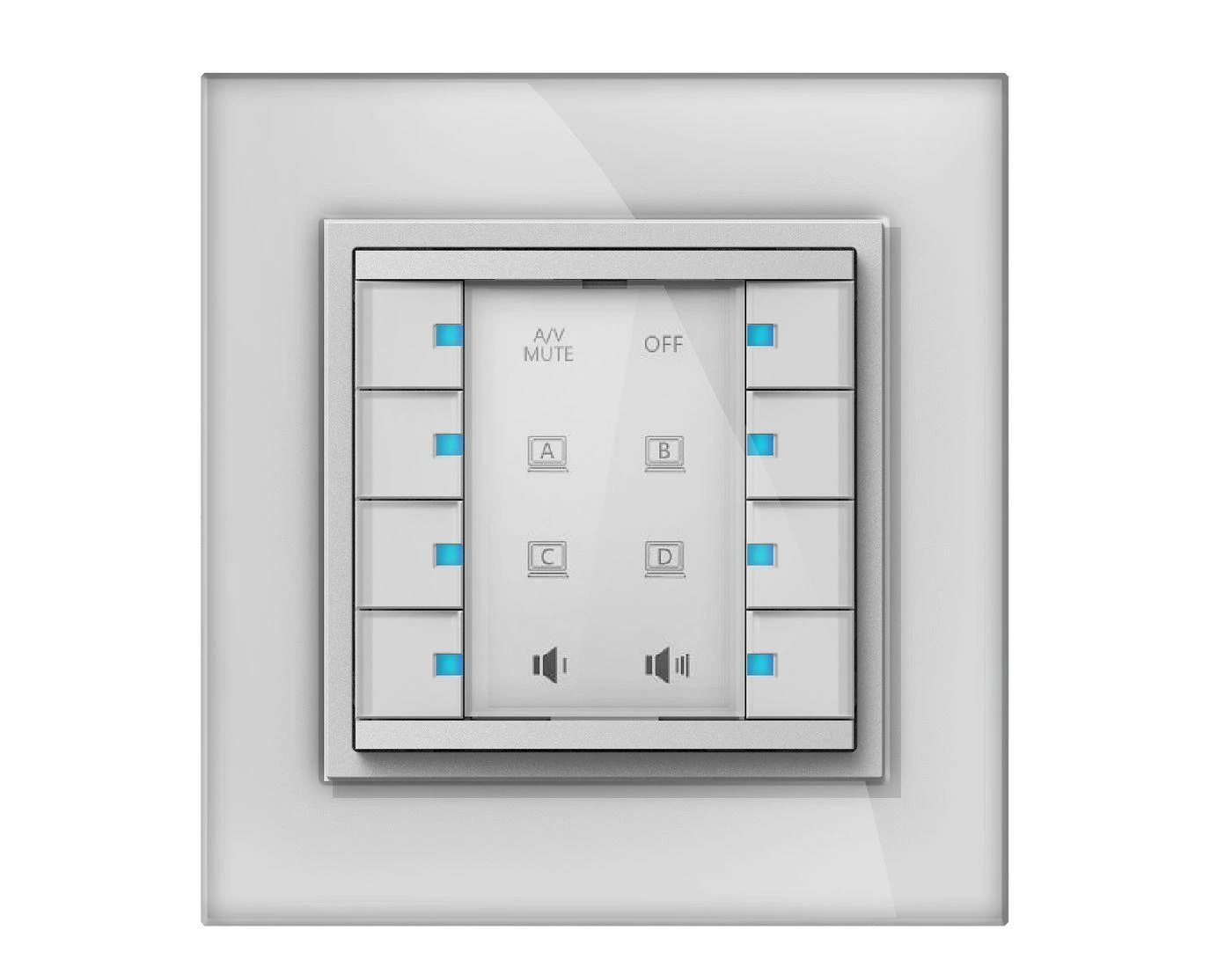 „VivoLink“ valdymo skydelis, 8 mygtukai (VLCP8B)